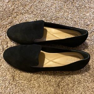 Alfani Step N Flex Black Suede Flats, size 10M